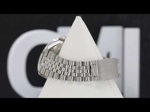 Rolex Datejust 36MM 1601 Mother of Pearl Diamond Dial Diamond Bezel Stainless Steel Jubilee Bracelet 1.25ct