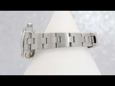 Rolex Datejust 26MM 69160 Red Diamond Dial Smooth Bezel Stainless Steel Oyster Bracelet