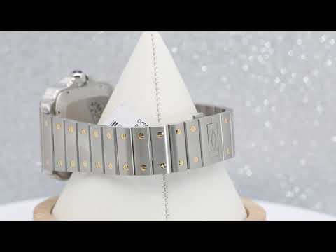 Cartier Santos W2SA0008 43MM White Dial With Two Tone Bracelet