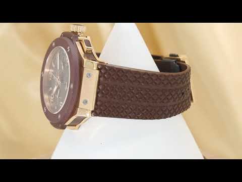 Hublot Big Bang 341.PC.1007.RX 41MM Brown Dial With Rubber Bracelet