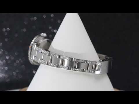 Rolex Datejust 26MM 6916 Black Diamond Dial Diamond Bezel Stainless Steel Semi Diamond Oyster Bracelet 4.25ct