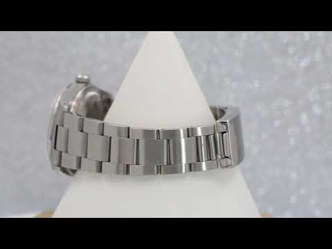 Rolex Datejust 16030 36MM Silver Diamond Dial With Stainless Steel Oyster Bracelet