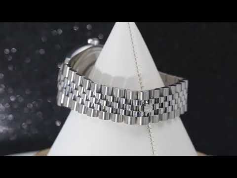 Rolex Datejust 36MM 116234 Black Dial Fluted Bezel Stainless Steel Jubilee Bracelet