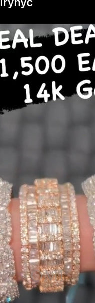 Rose gold diamond ring