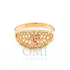 10K GOLD TWO TONE NUMBER 15 RING 1.9G