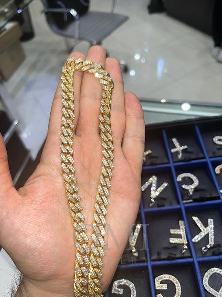 10k yellow gold Cuban chain
