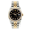 Rolex Datejust 36mm Yellow Gold and Stainless 1.2 CT Diamond Watch