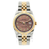 Rolex Datejust 36mm Yellow Gold and Stainless Steel Bracelet Earthen Dial